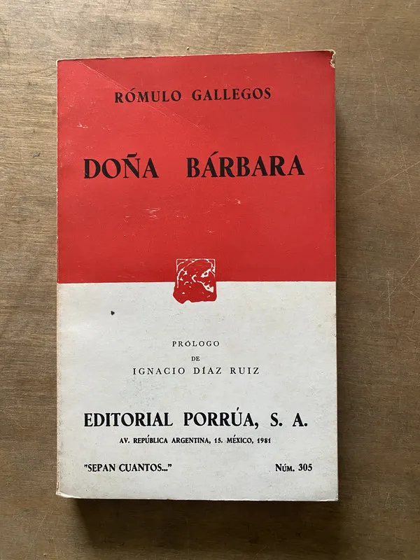 Doña Barbara - Gallegos Romulo (3w3)