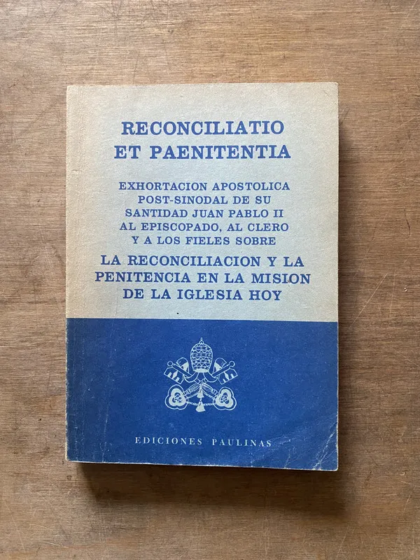 Tapa de Reconciliatio et Paenitentia - (3w3)