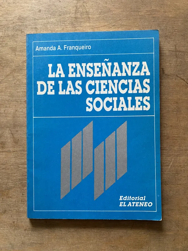 Tapa de La enseñanza de las ciencias sociales - Franqueiro (3w3)