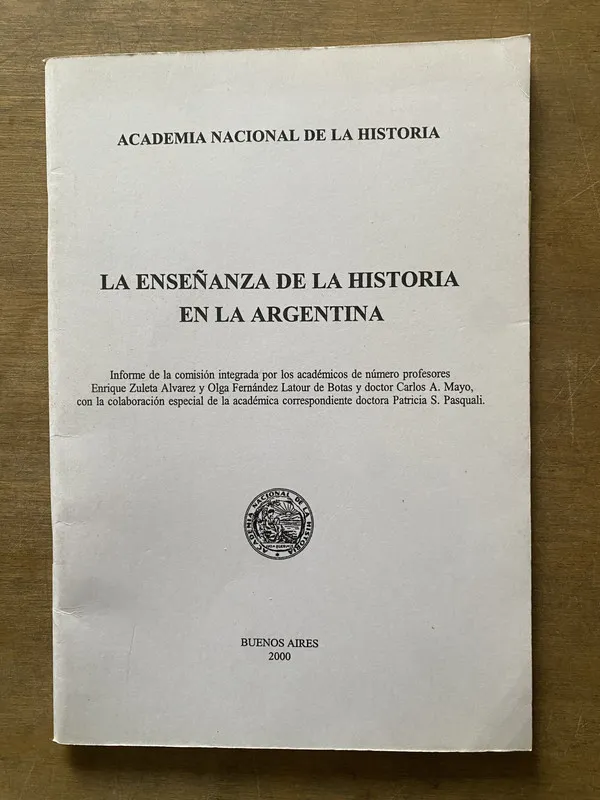 La enseñanza de la historia en la Argentina - (3w3)