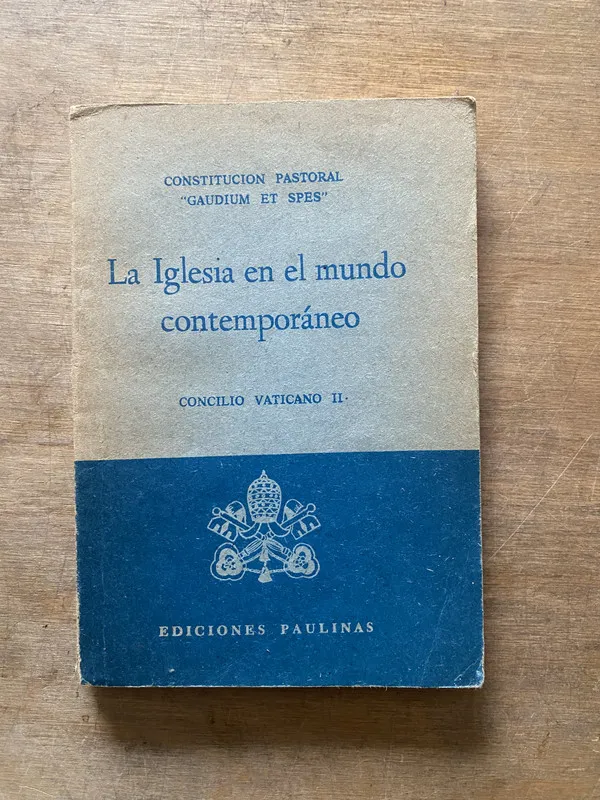 La Iglesia en el mundo contemporaneo - (3w3)