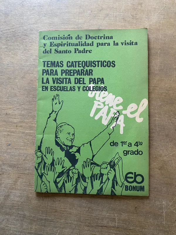 Temas Catequisticos para Preparar la Visita del Papa en Esc