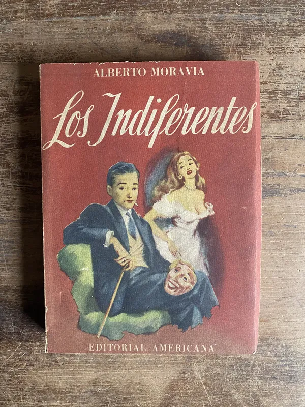 Tapa de Los Indiferentes - Moravia Alberto (5k1)