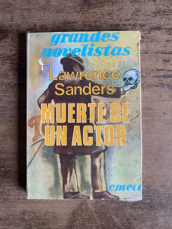 Tapa de Muerte de un actor - Sanders Lawrence (5k1)
