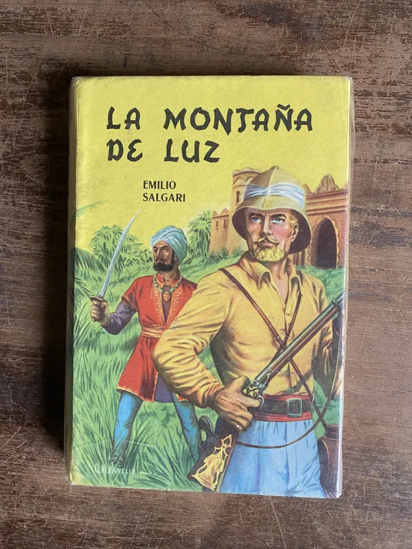 Tapa de La montaña de luz - Salgari Emilio (5k1)