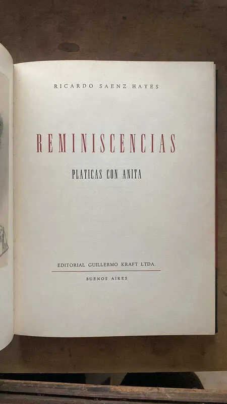 Reminiscencias. Platicas Con Anita - Saenz Hayes, R. (m2)