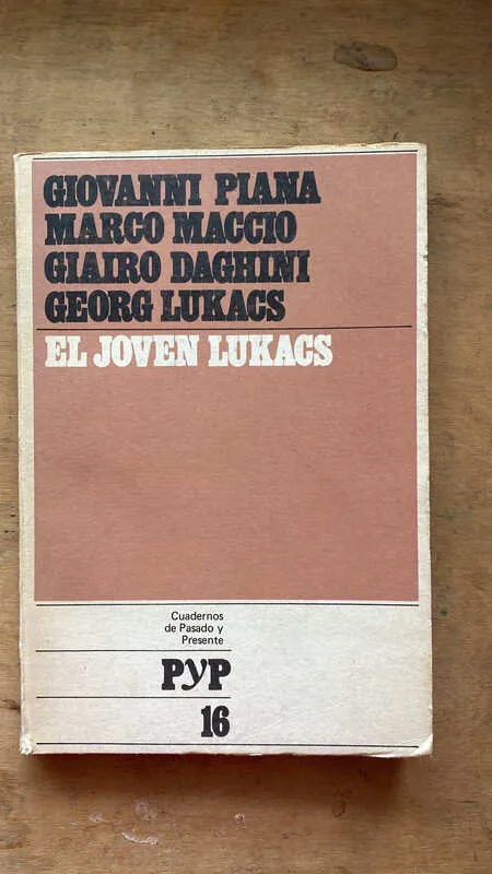 El Joven Lukacs - Piana; Maccio; Daghini; Lukacs (bb2)