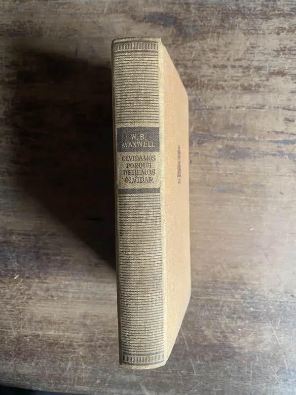 Tapa de Olvidamos porque debemos olvidar - Maxwell W.B. (5k2)