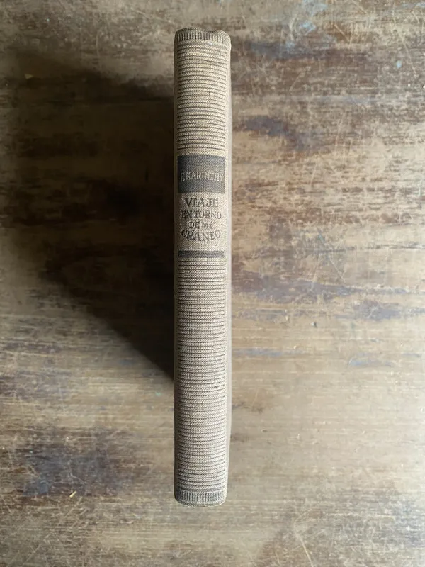 Tapa de Viaje en torno de mi craneo - Karinthy F. (5k2)