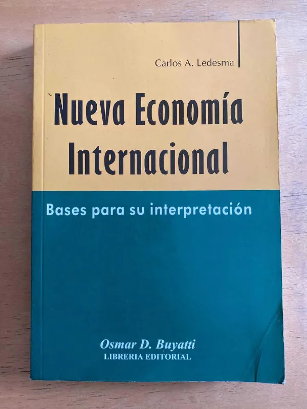 Nueva Economia Internacional - Ledesma, Carlos A. (h4)
