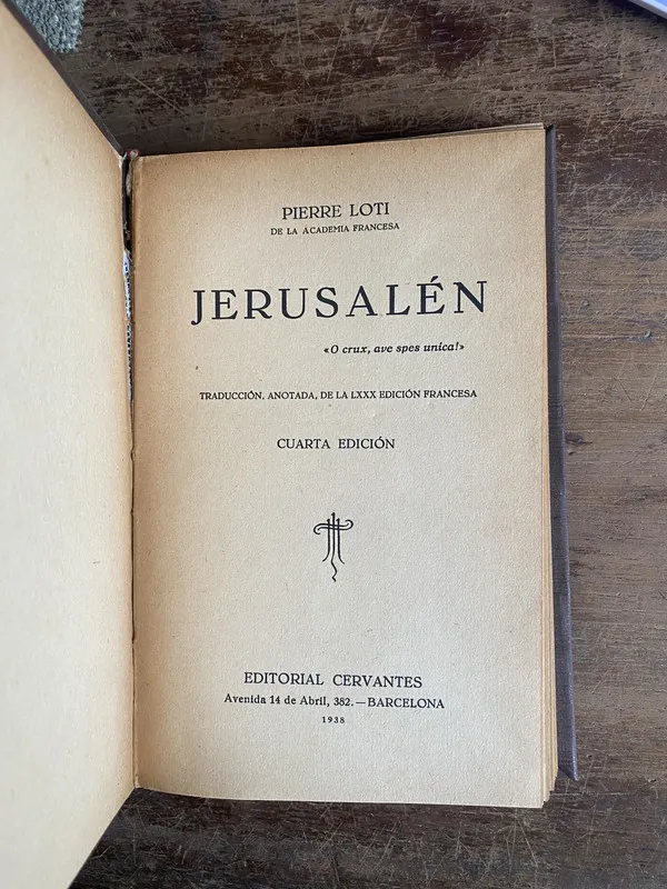 Jerusalen - Loti Pierre (5k3)
