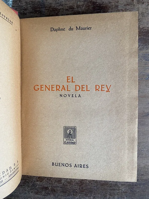 Tapa de El General del Rey - du Maurier Daphne (5k3)