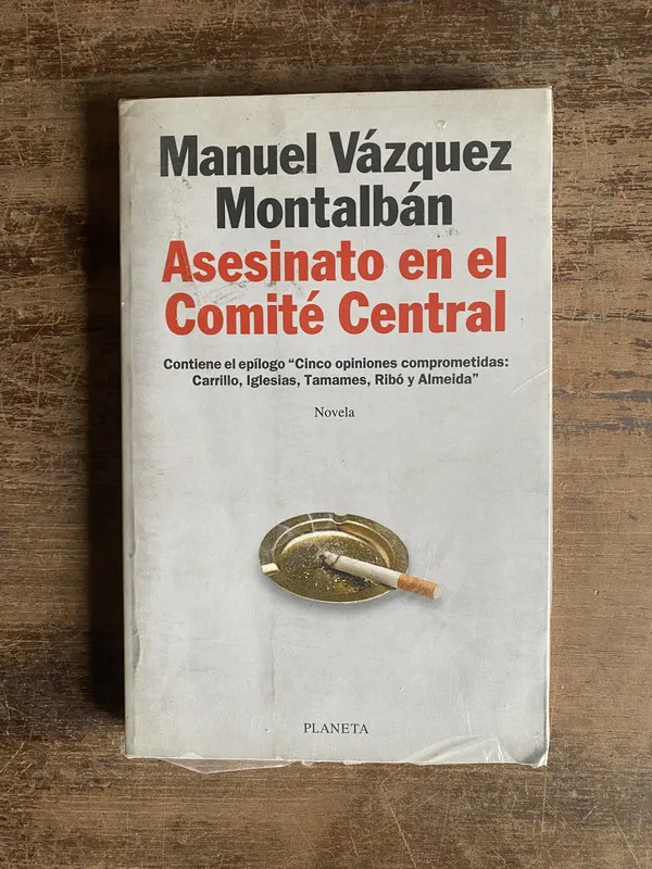 Tapa de Asesinato en el Comite Central - Vazquez Montalban (5k3)