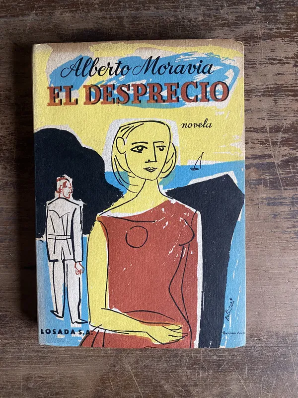 Tapa de El desprecio - Moravia Alberto (5k4)