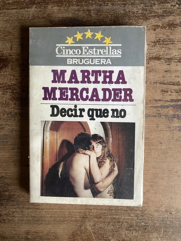 Tapa de Decir que no - Mercader Martha (5k4)