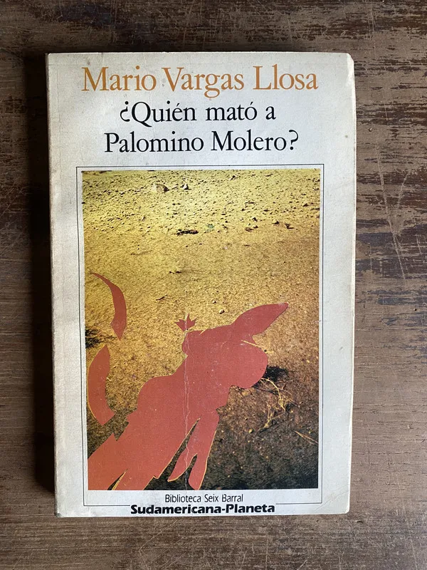 Tapa de Quien mato a Palomino Molero? - Vargas Llosa Mario (5k4)