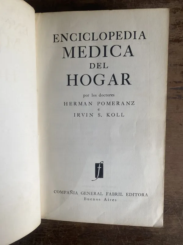 Enciclopedia Medica del Hogar - Pomeranz (5k5)