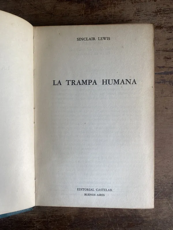La trampa humana - Lewis Sinclair (5k5)