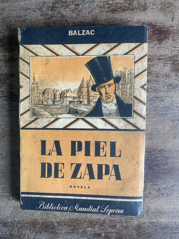 Tapa de La piel de zapa - Balzac Honore de (4a0)