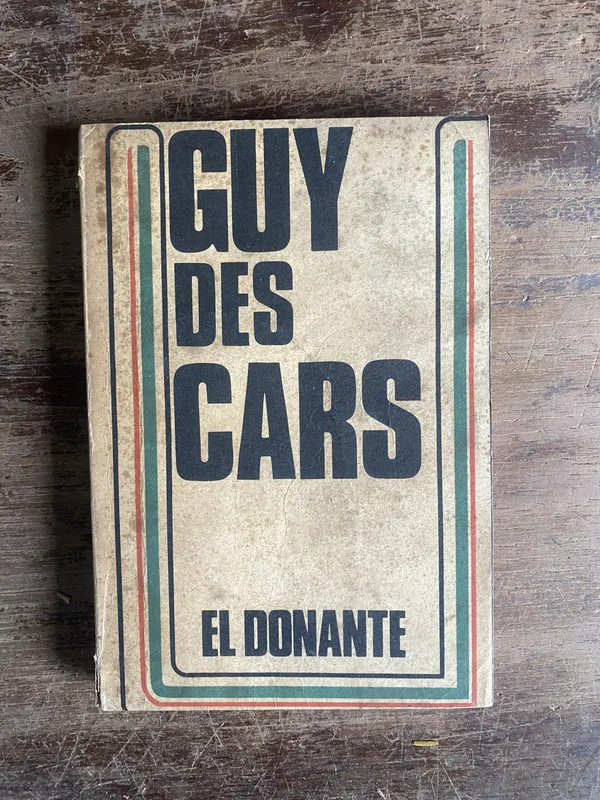 Tapa de El Donante - Des Cars Guy (4a0)