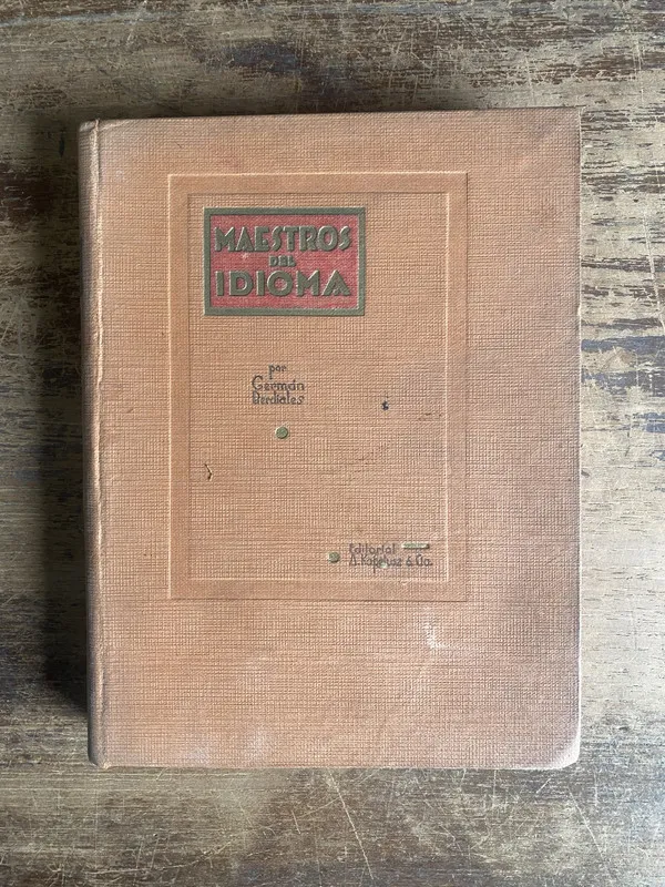 Maestros del Idioma - Verdiales German (4a0)