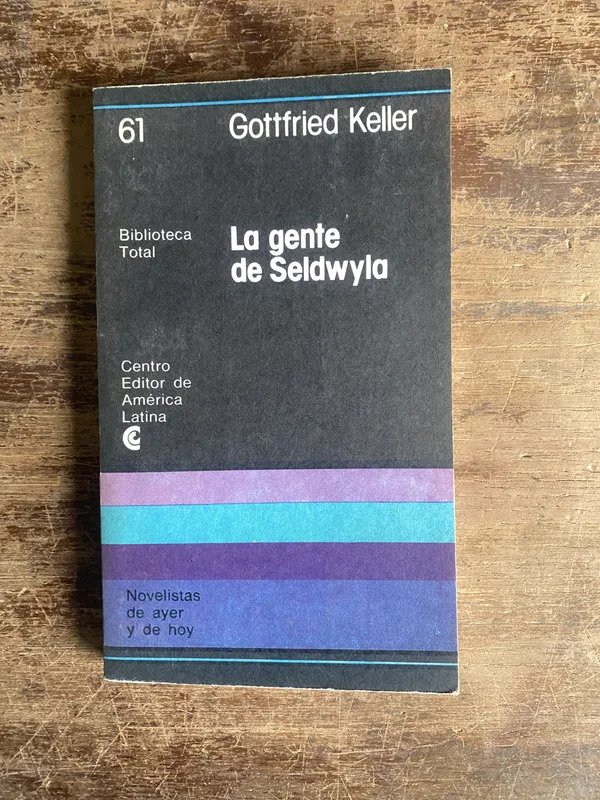 Tapa de La gente de Seldwyla - Keller Gottfried (4a0)