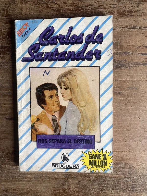 Tapa de Nos separa el destino - de Santander Carlos (4a0)