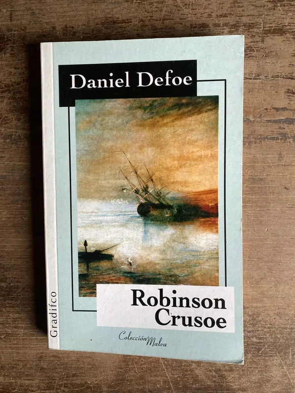 Tapa de Robinson Crusoe - Defoe Daniel (4b0)