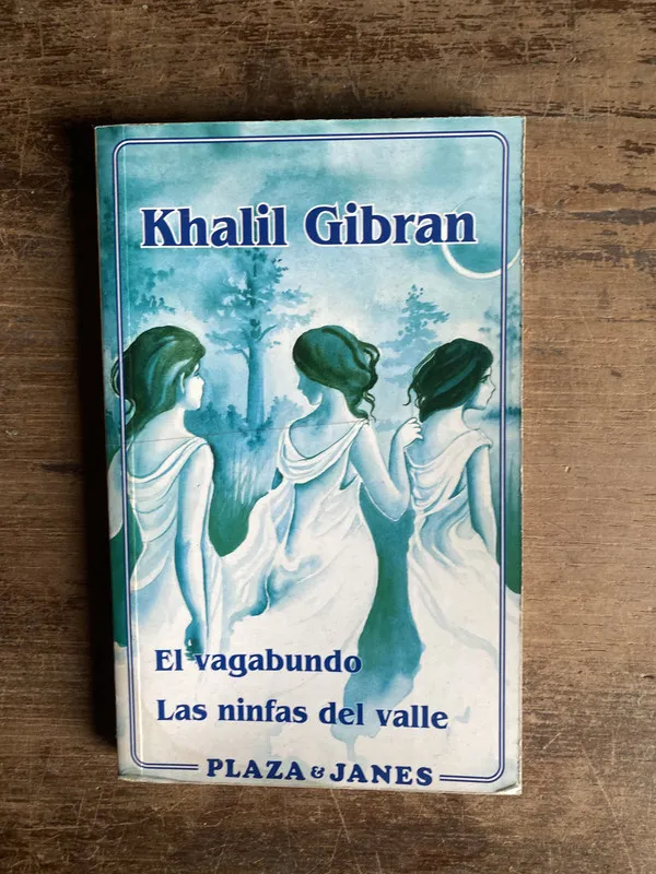Tapa de El vagabundo / Las ninfas del valle - Gibran Khalil (4b0)