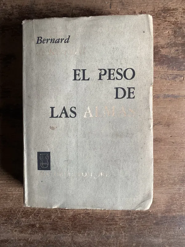 Tapa de El peso de las almas - Bernard De Kerraoul (4c0)