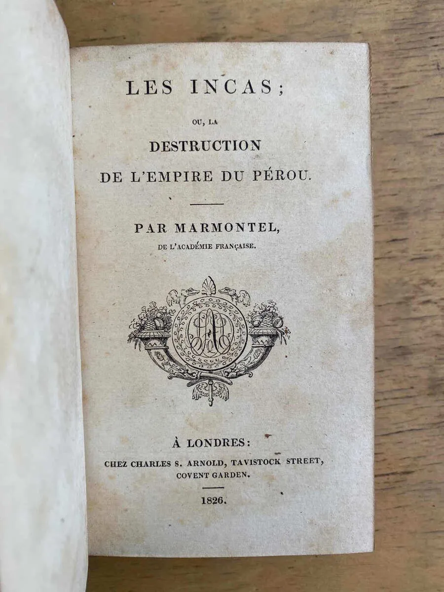 Les Incas - Marmontel (G4)