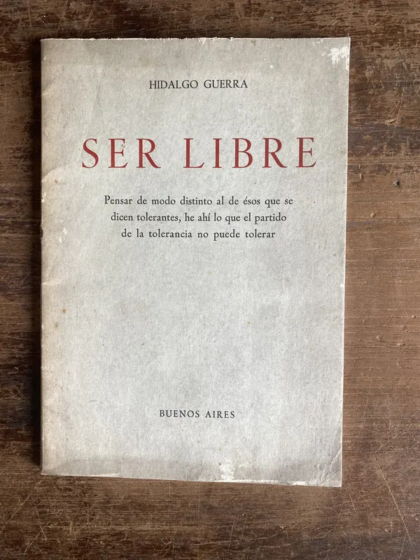 Ser libre - Guerra Hidalgo (4g0)