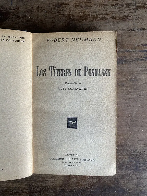 Los Titeres de Poshansk - Neumann Robert (4h0)