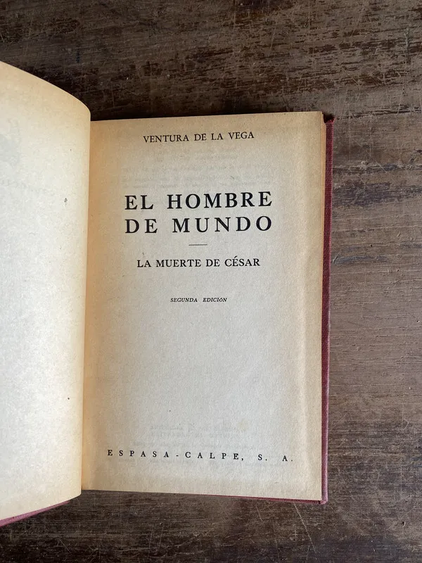El hombre de mundo - De la Vega Ventura (4h0)