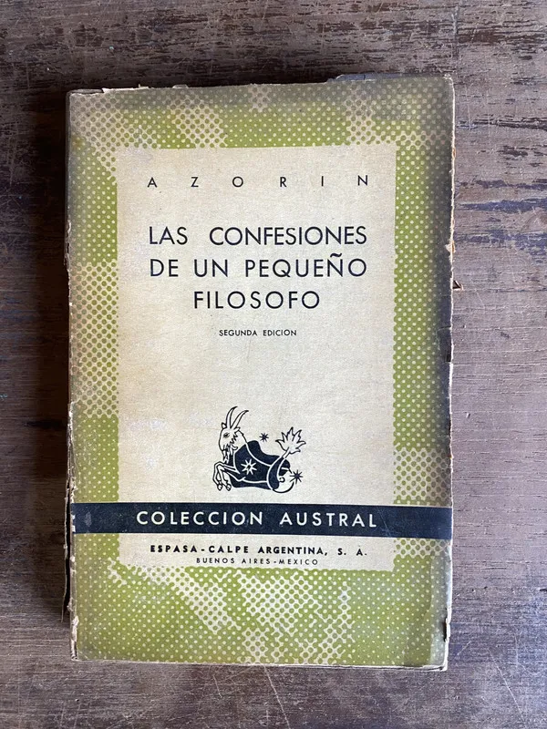 Las confesiones de un pequeño filosofo - Azorin (4h0)
