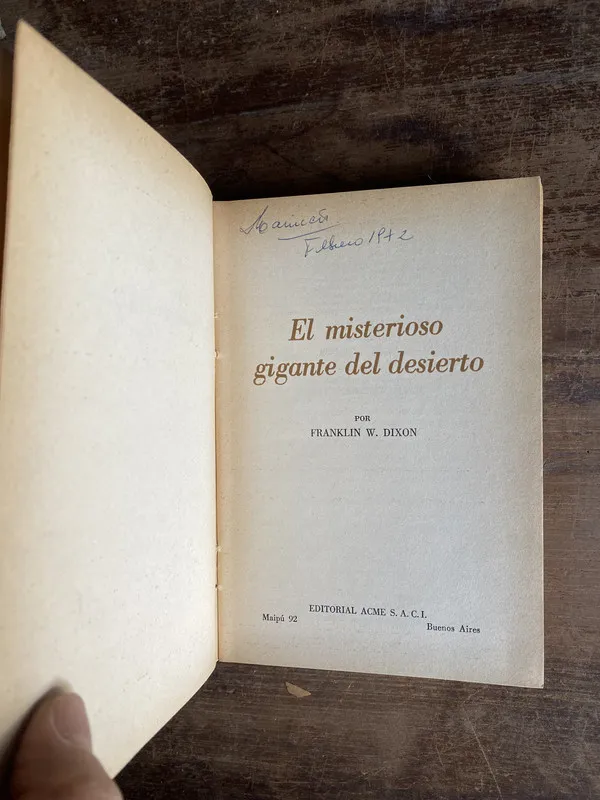 El misterioso gigante del desierto - Dixon (4i0)