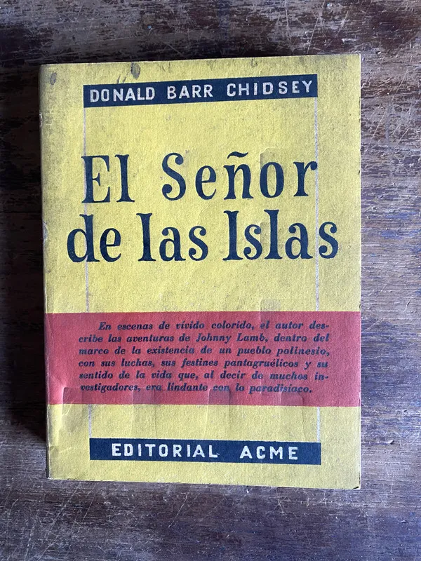 El Señor de las Islas - Chidsey Donald Barr (5k6)