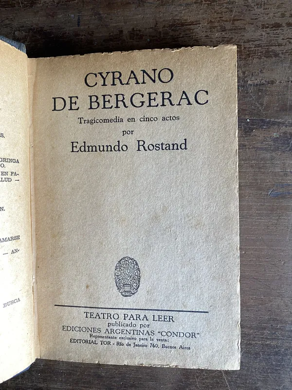 Cyrano de Bergerac - Rostand Edmundo (5k6)