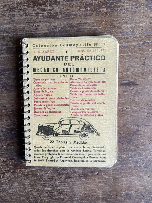 El Ayudante Practico del Mecanico - Starret (5k6)