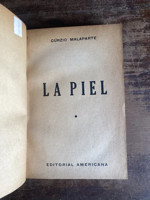 La piel - Malaparte Curzio (5k7)