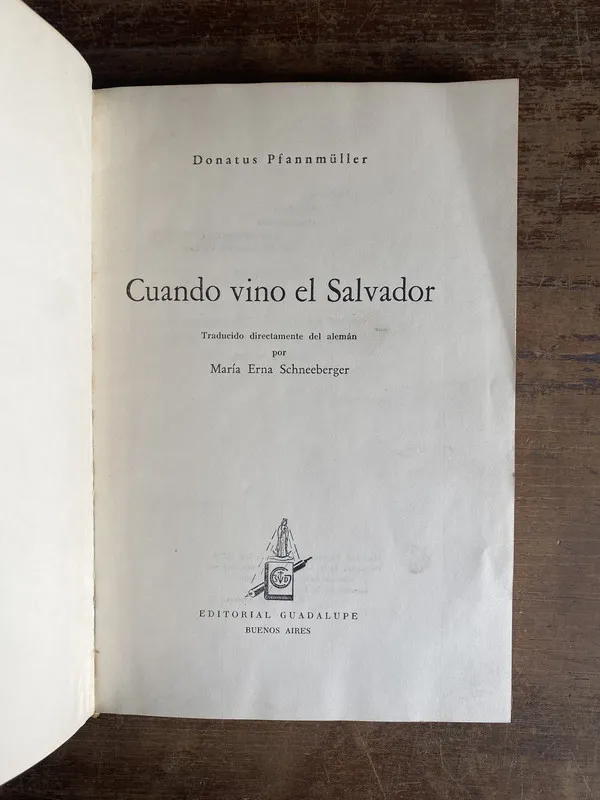 Cuando vino el Salvador - Pfannmuller Donatus (5n5)