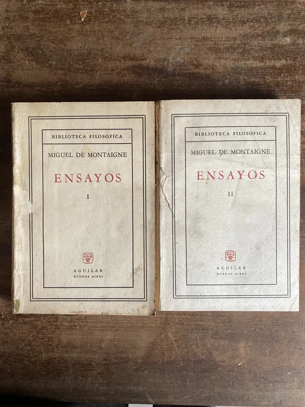 Ensayos 2 tomos - Montaigne Miguel de (5n5)