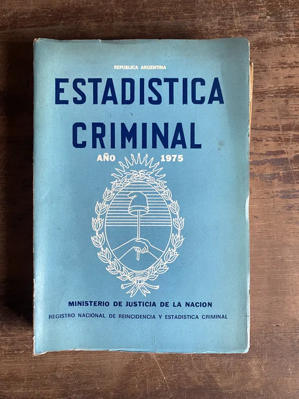 Estadistica Criminal - Ministerio de Justicia (5n6)