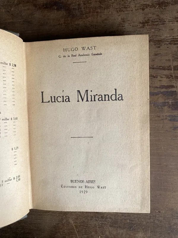 Lucia Miranda - Wast Hugo (5n6)