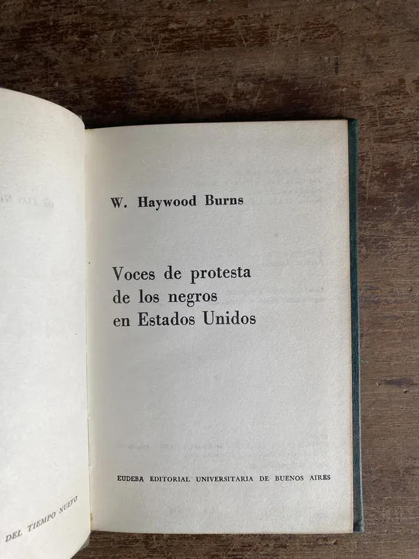 Voces de protesta de los negros en Estados - Burns (5m1)