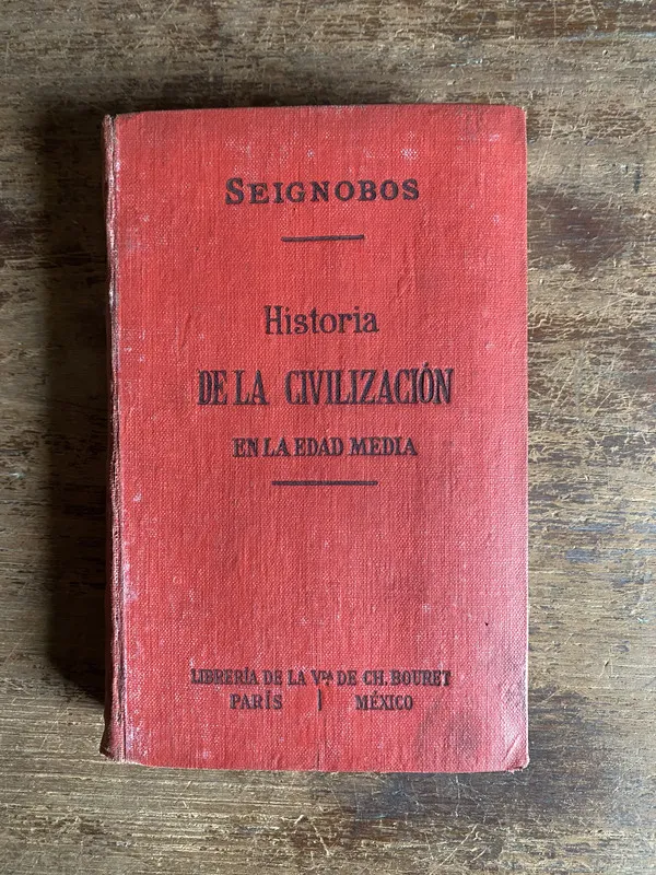 Historia de la Civilizacion en la Edad - Seignobos (5m1)