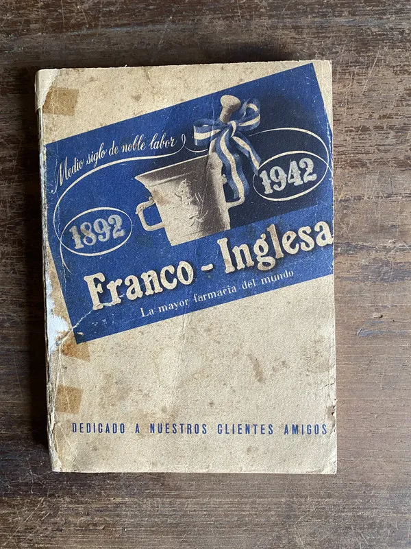 Tapa de La mayor farmacia del mundo - Franco-Inglesa (5m1)
