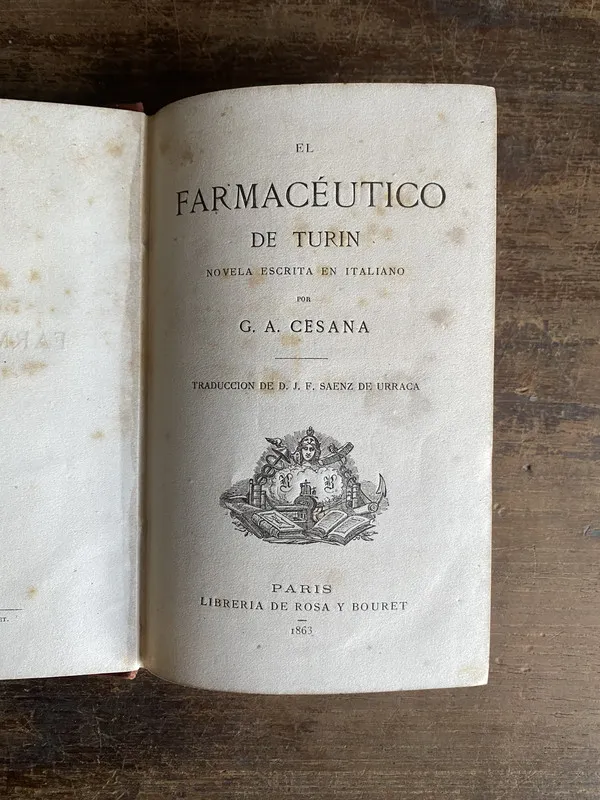 El Farmaceutico de Turin - Cesana G. A. (5m2)