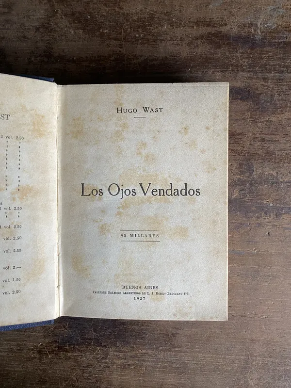 Los Ojos Vendados - Wast Hugo (5m2)