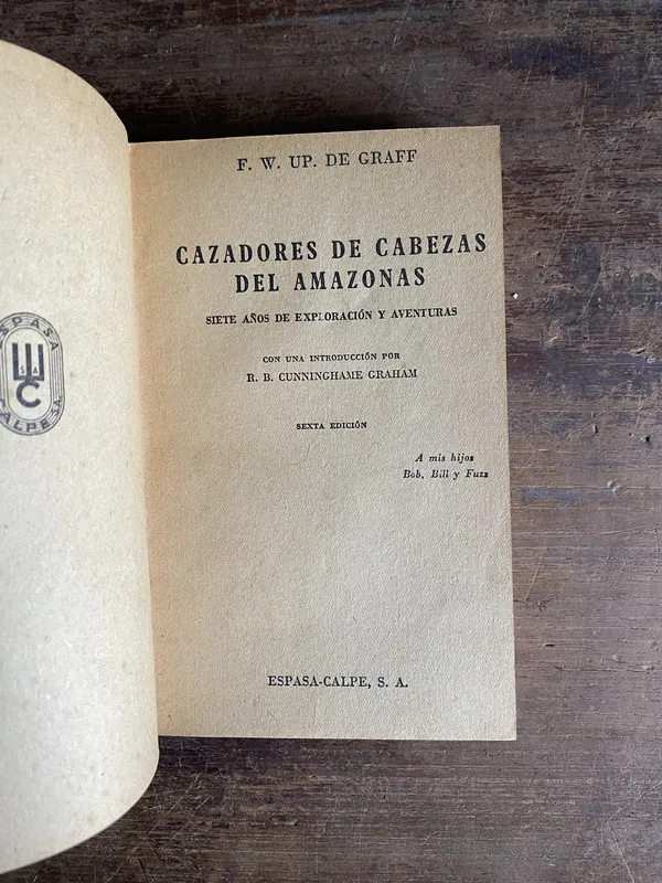 Cazadores de Cabezas del Amazonas - Up de Graff F. W. (5m2)